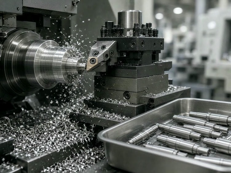 Precision CNC Turning Services for Robotics & Automation | RobotPartsCNC