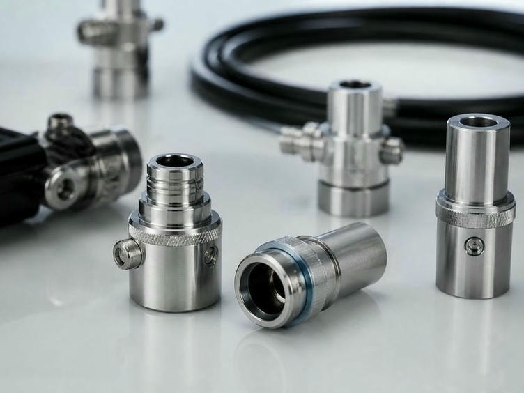 Precision CNC Machined Tool Changer Adapters for Robotics